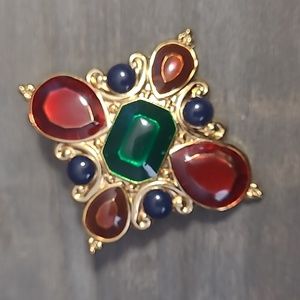 Vintage Jay Strongwater Scarf Pendant